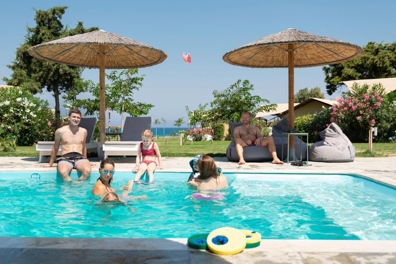 Logos Beach Village Theologos  Exterior photo