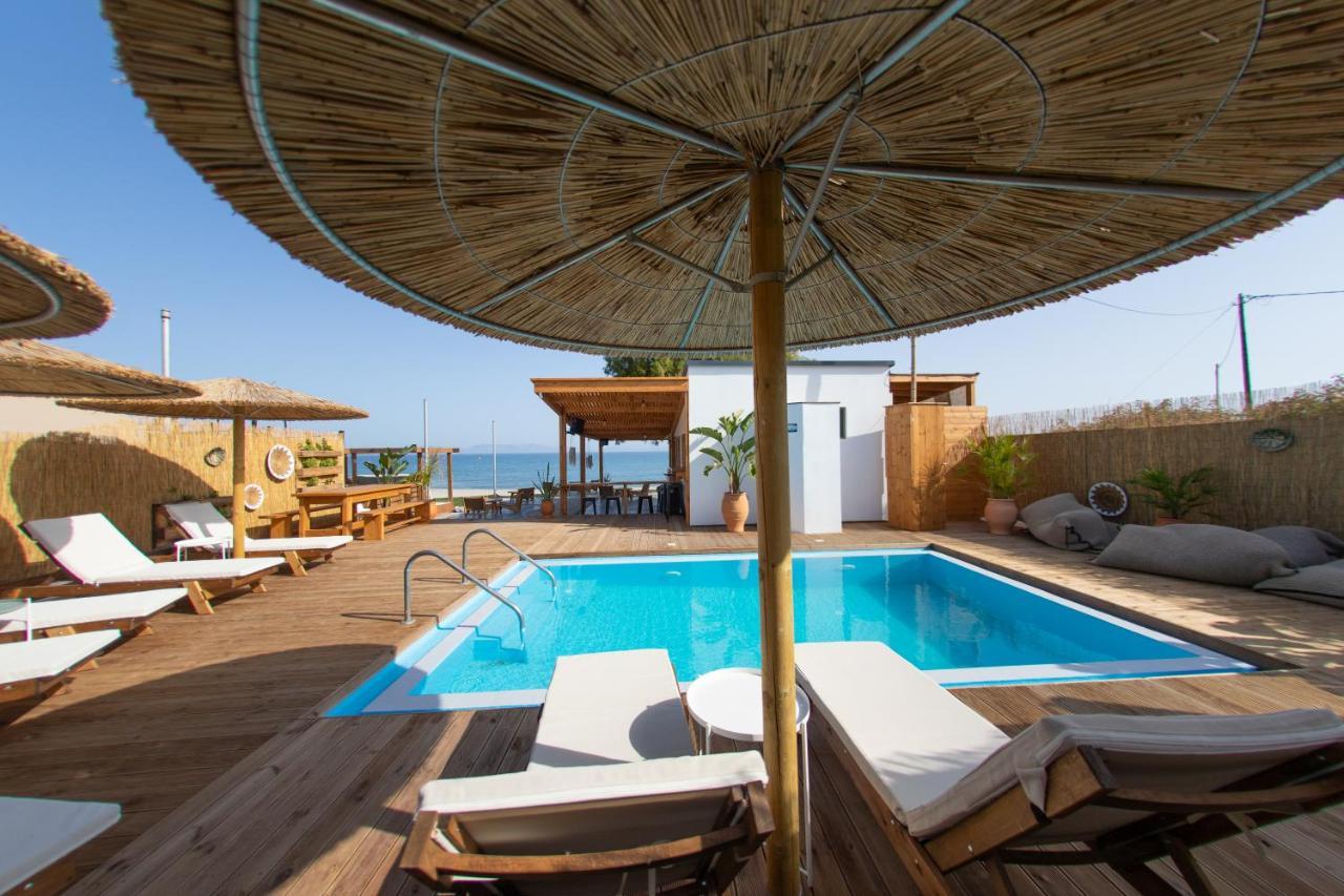 Logos Beach Village Theologos  Exterior photo