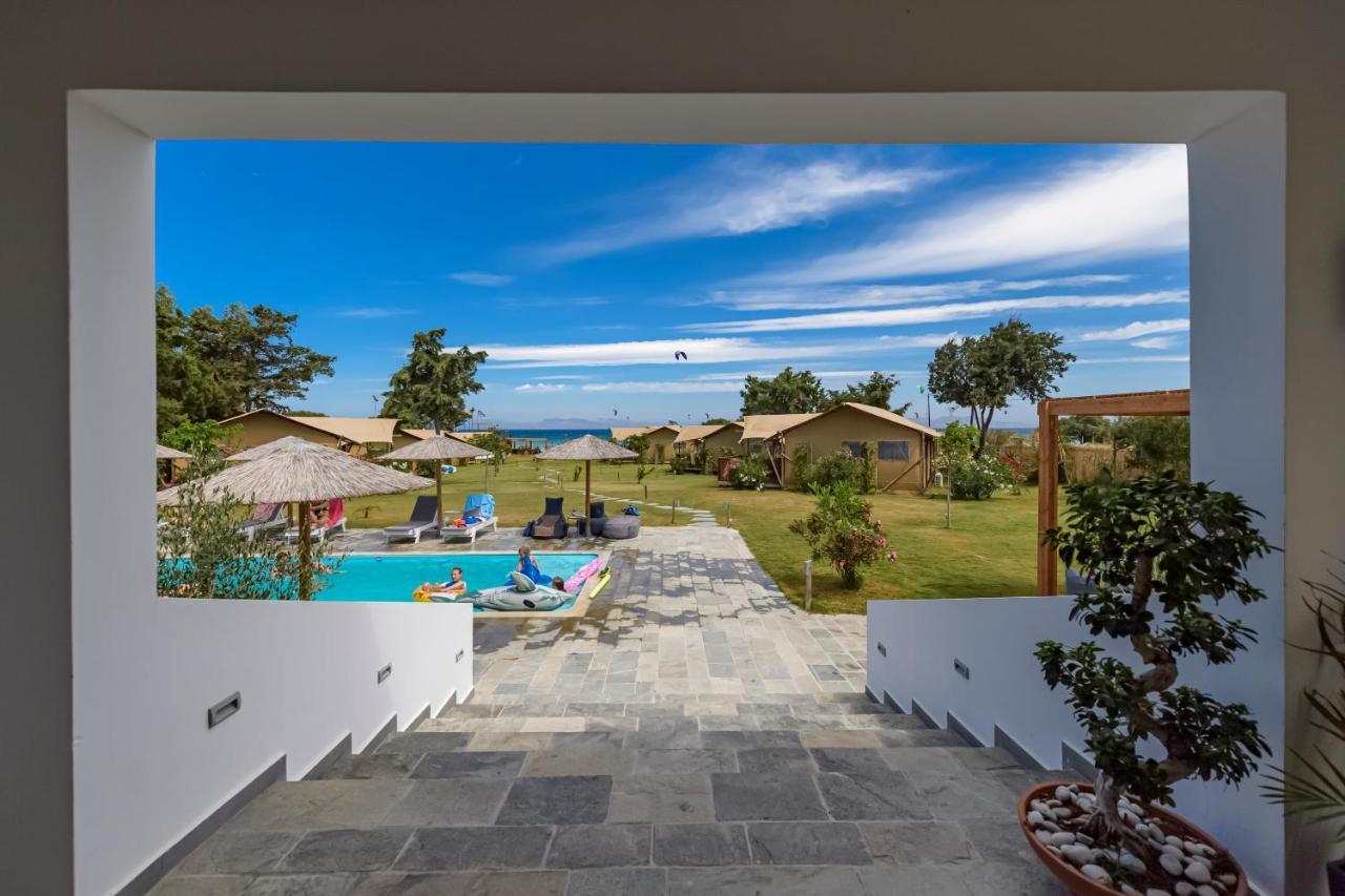 Logos Beach Village Theologos  Exterior photo