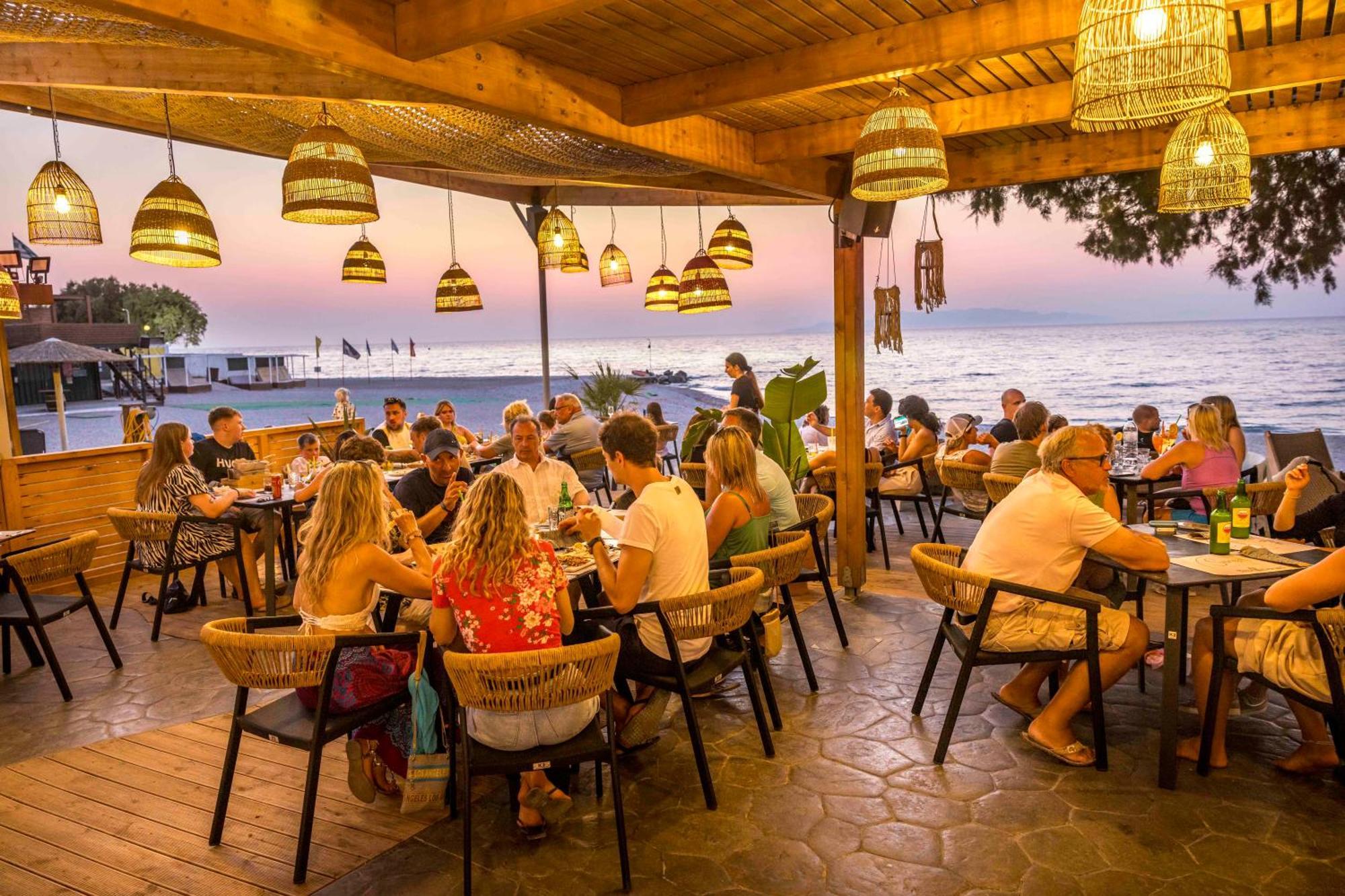 Logos Beach Village Theologos  Exterior photo